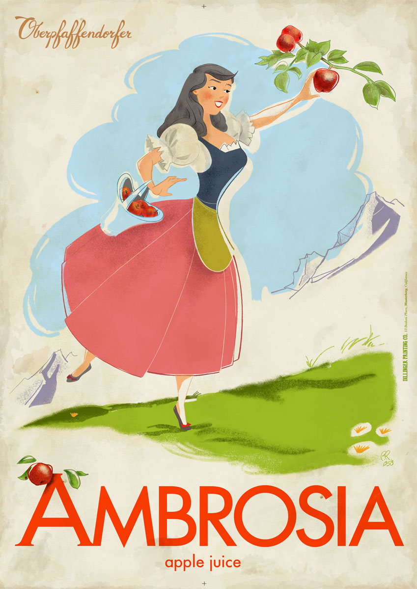 Curio & Co. - curioandco.com - Oberpfaffendorfer poster series - Cesare Asaro - Amborsia - Apple Juice Curio and Co. Curio & Co. www.curioanco.com - Oberpfaffendorfer poster series - Cesare Asaro - Amborsia - Apple Juice