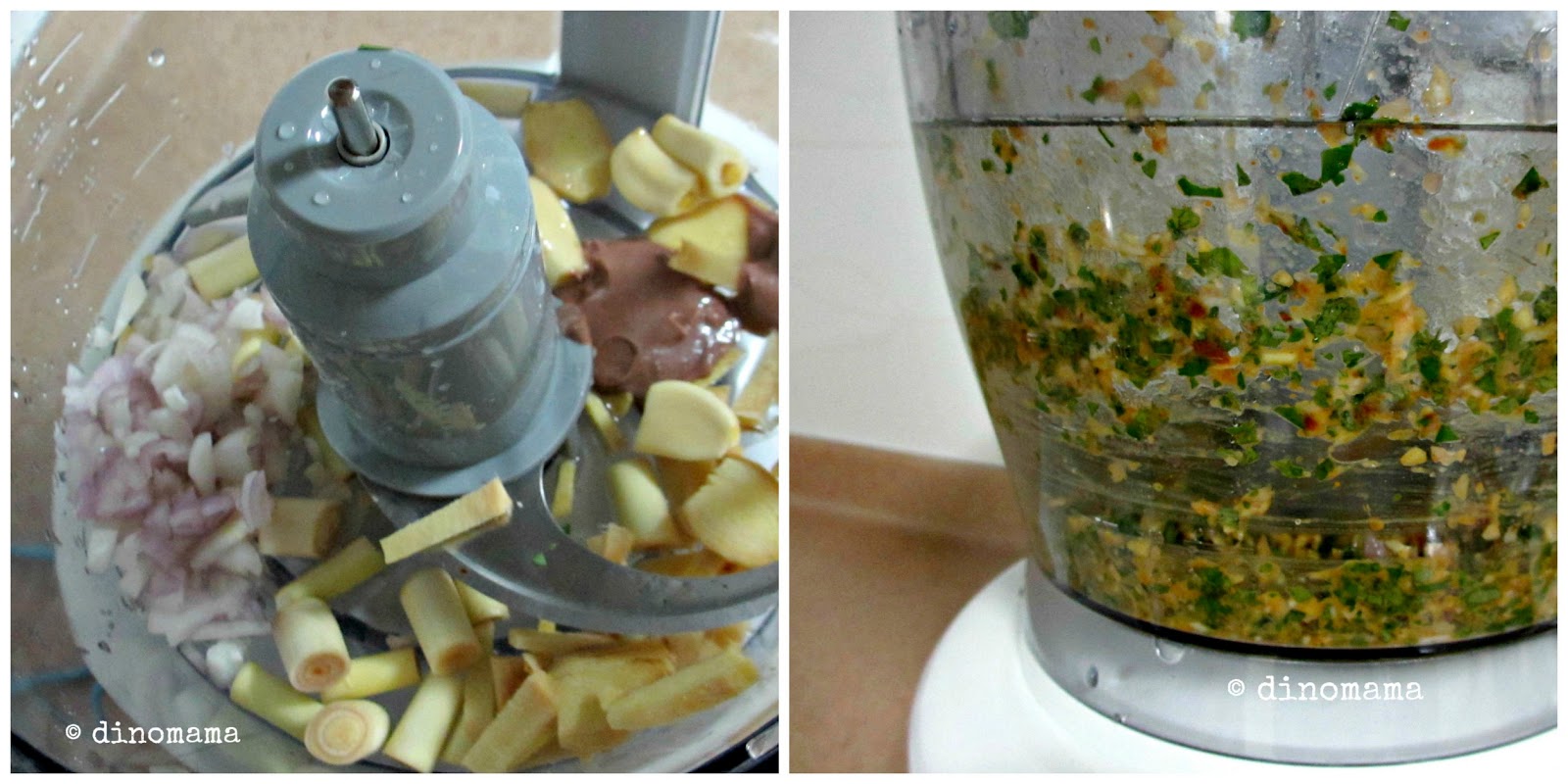 A tale of Jamie Oliver food processor & Laksa We are the DinoFamily 我們是恐龍家族 Singapore