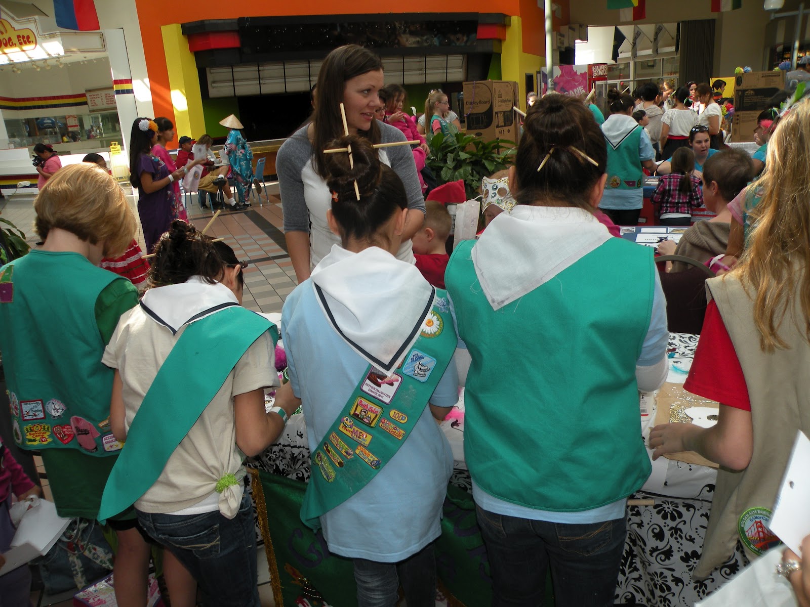 Girl Scout Troop 2447 World Thinking Day {Bakersfield}