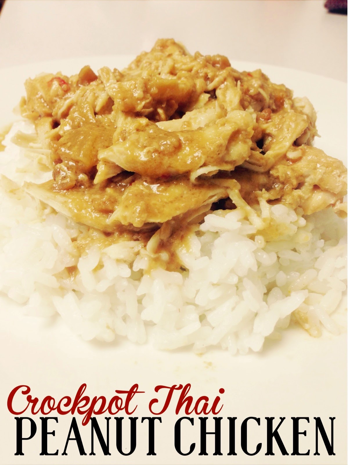 Lou Lou Girls Crockpot Thai Peanut Chicken