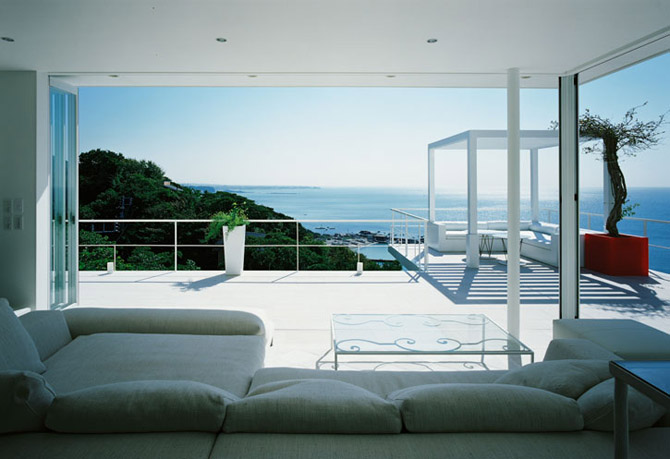 modern minimalist residence architectures
