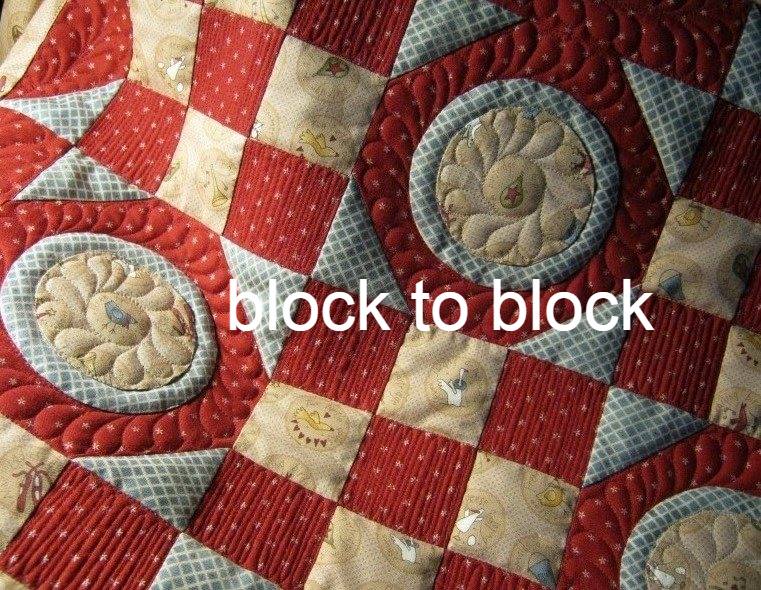 Laugh yourself into Stitches Six Different Quilt Settings