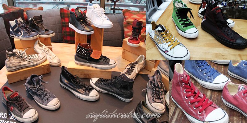 Những đôi giày sneakers Converse siêu cá tính cho hè 2013