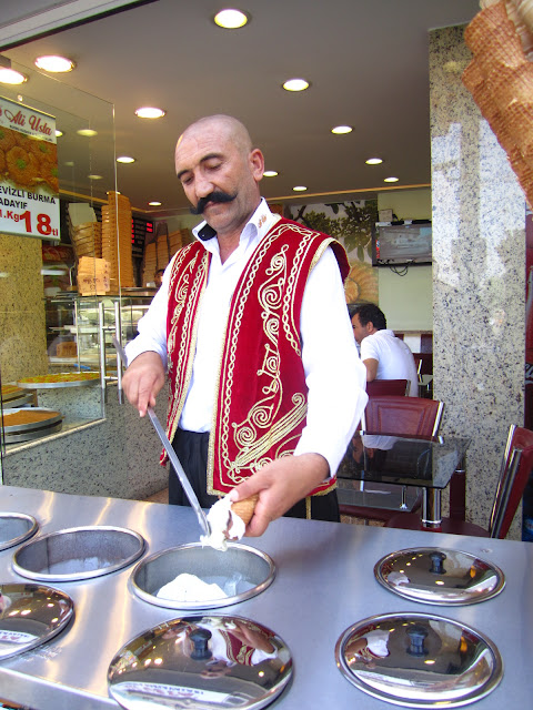 Dondurma in Istanbul, Turkey. Dondurma in Istanbul, Turkey.