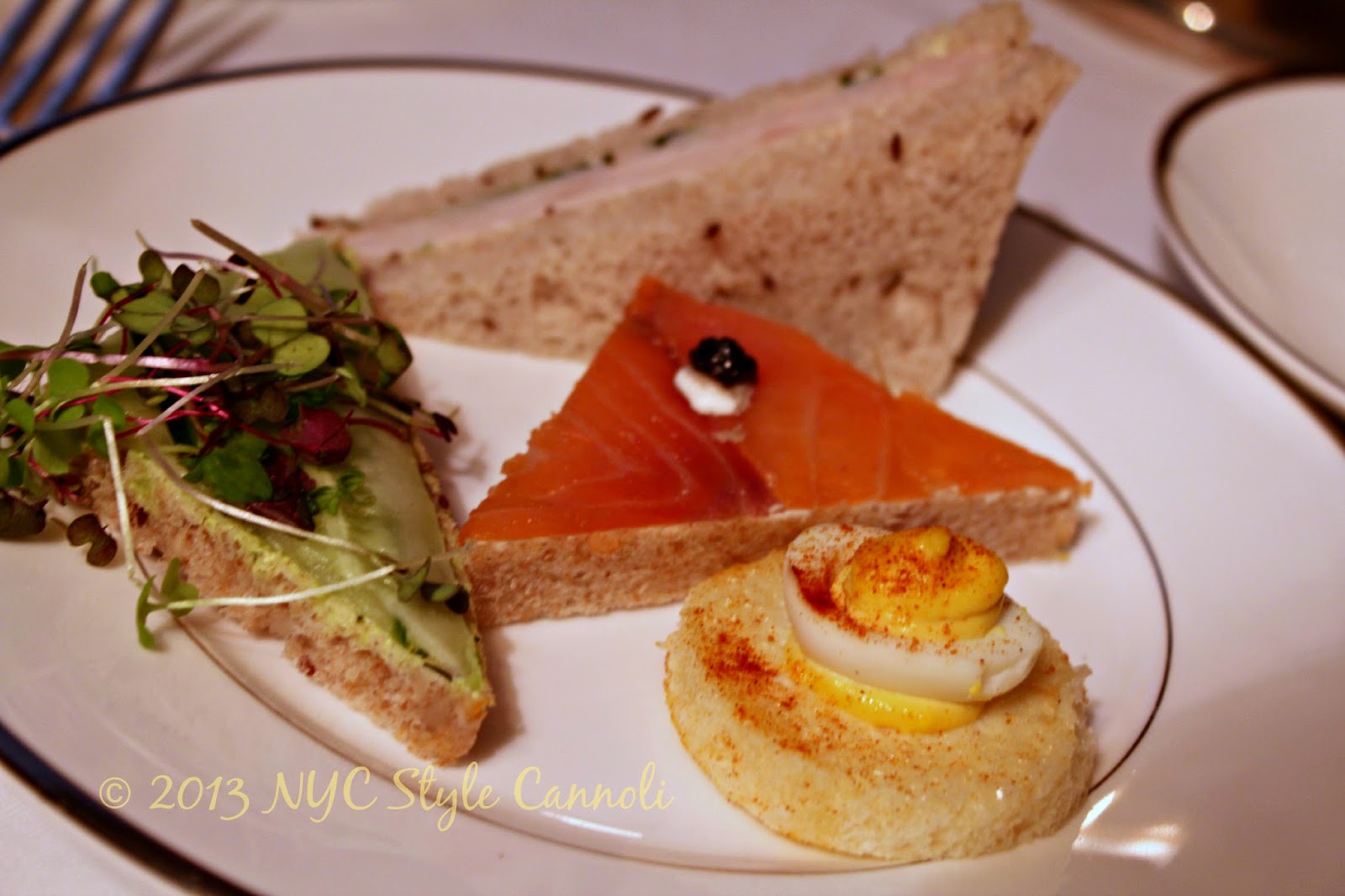 Afternoon Tea at The Lowell Hotel NYC, Style & a little Cannoli