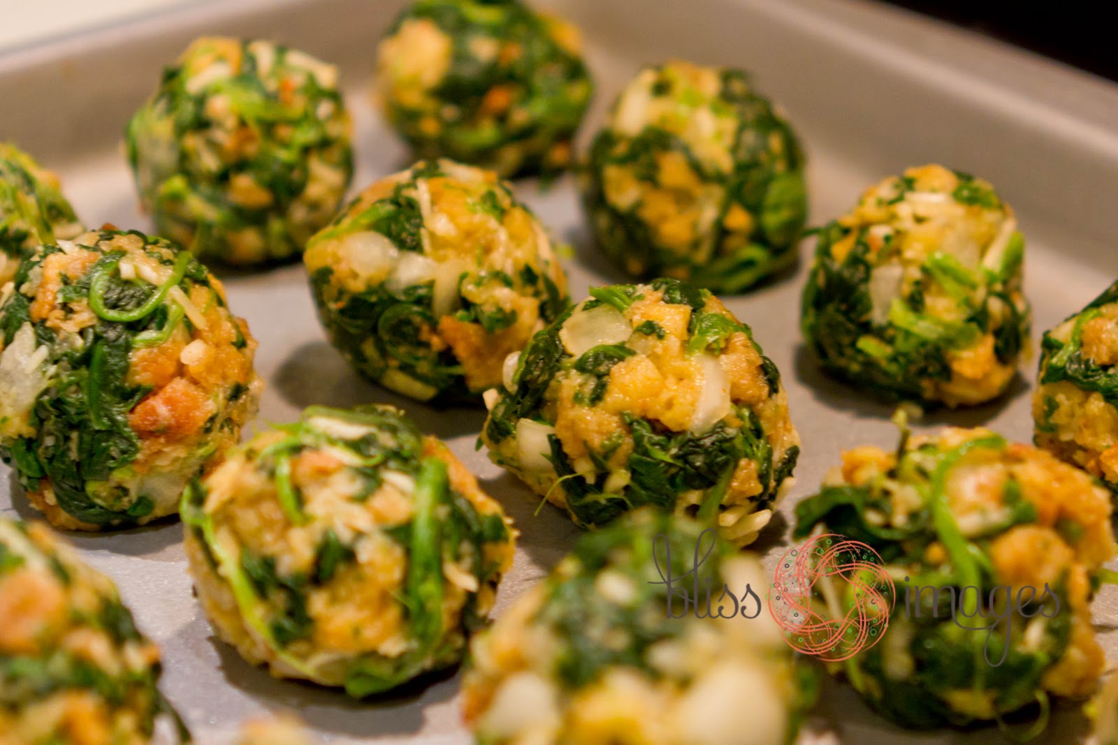 Bliss Images and Beyond Best Appetizer Ever Spinach Balls
