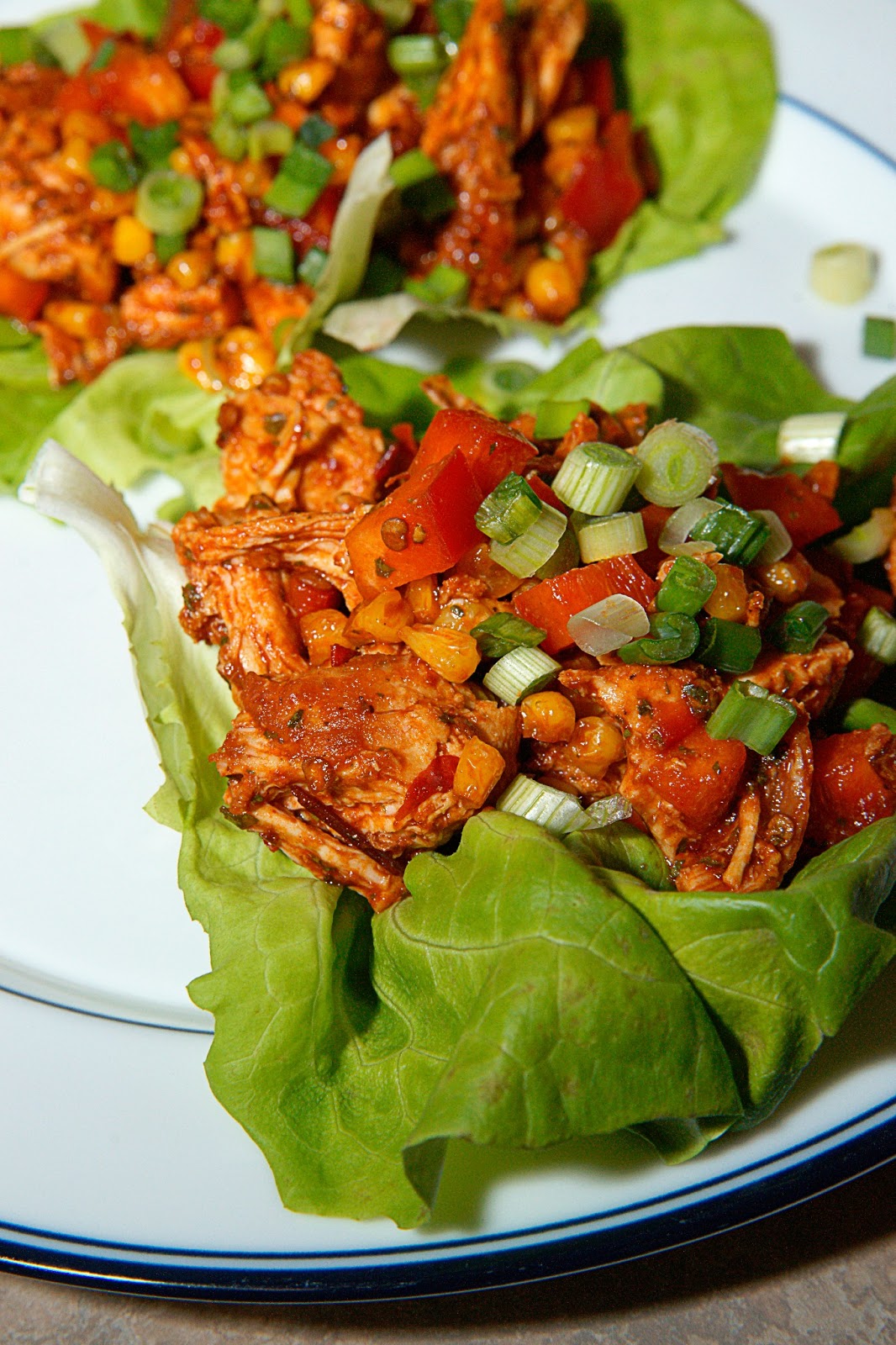 Savory Sweet and Satisfying Chipotle Chicken Lettuce Wraps