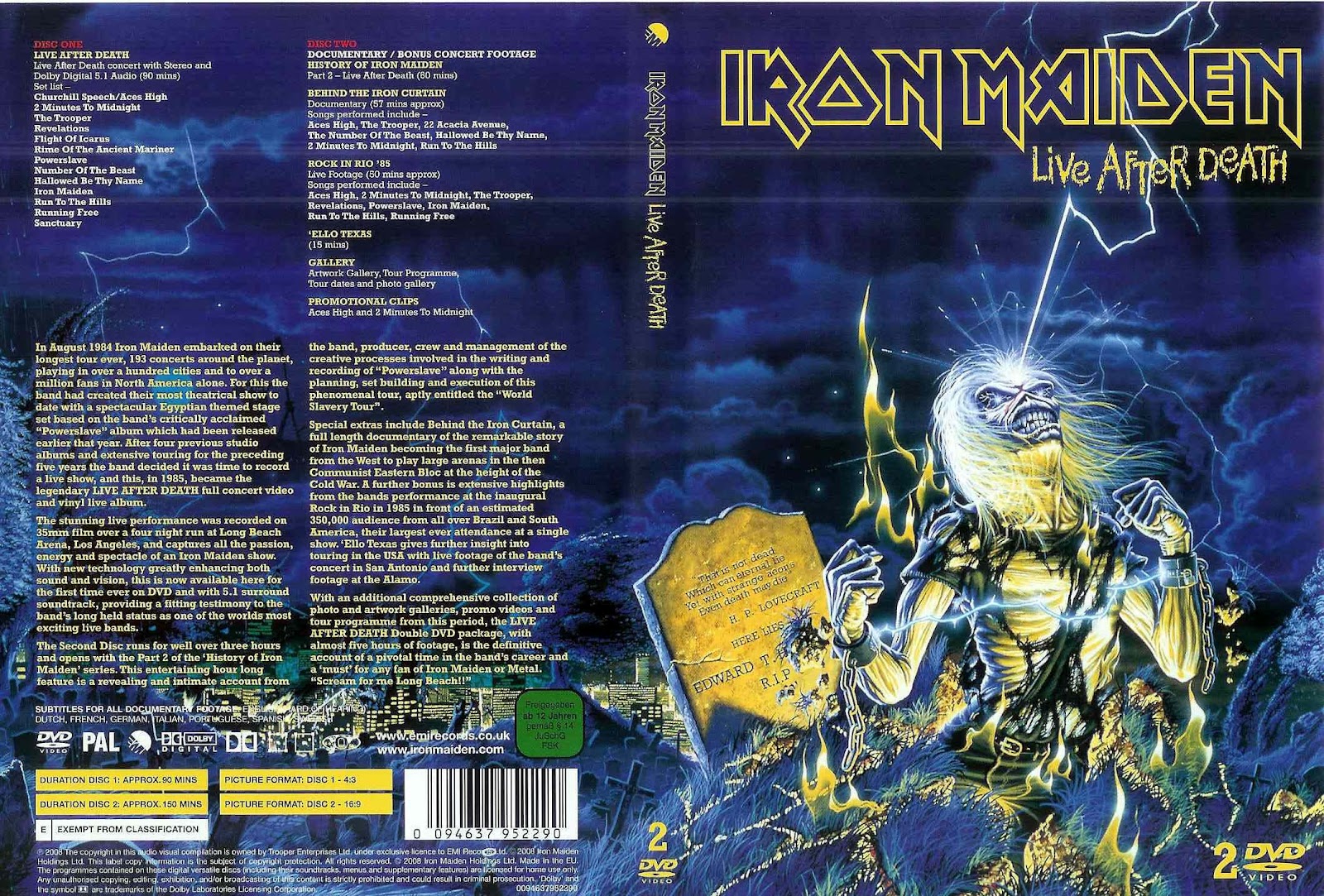 Iron Maiden Collection Dvd