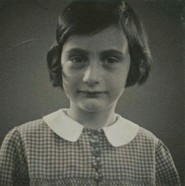 This is What Anne Frank Looked Like  on 5/15/1936 