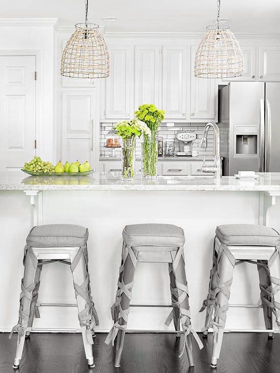2014 White Kitchen Cabinets Ideas Interior Designs Room