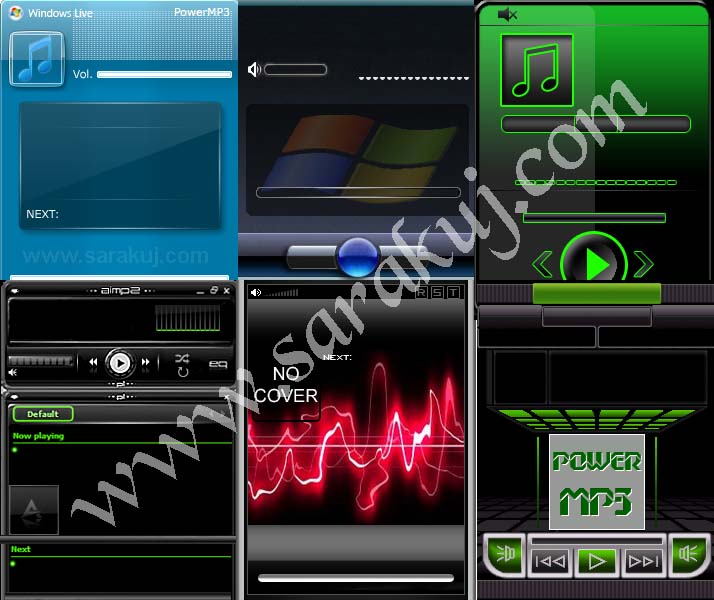 Download 100+ Cool Skins for Power Mp3 Player S60v3 One
