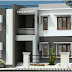 2500 SQUARE FEET CONTEMPORARY STYLE KERALA HOUSE ELEVATION