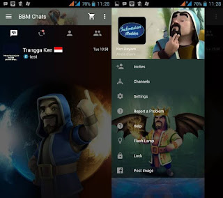 BBM Mod Tema Wizard COC v2.10.0.35 Clone (Dual BBM)