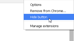 Click Hide Button show-hide-chrome-extension-button