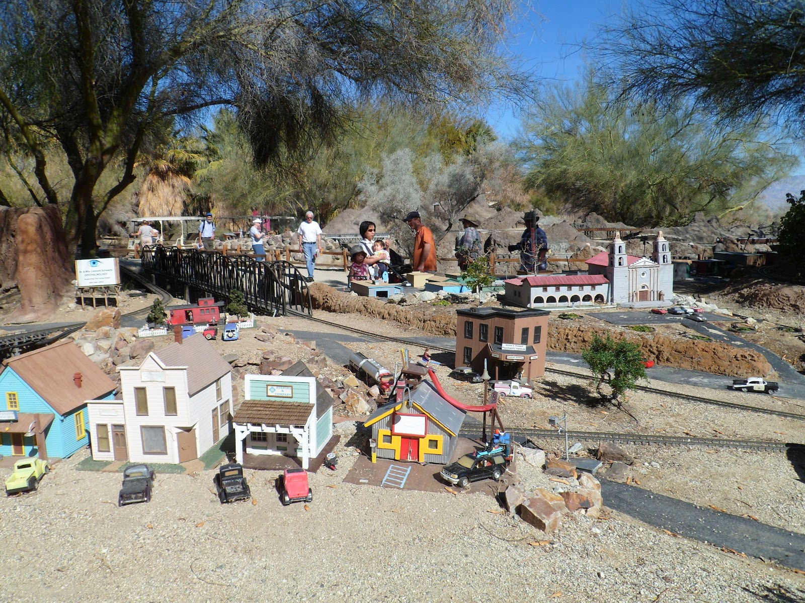 Rauhala Ramblers Living Desert, Palm Springs part 3 (model trains)