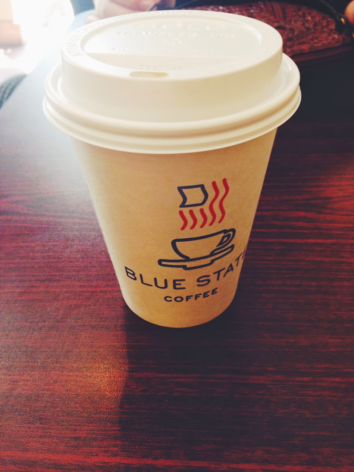 Drinking Time Blue State Coffee New Haven, CT