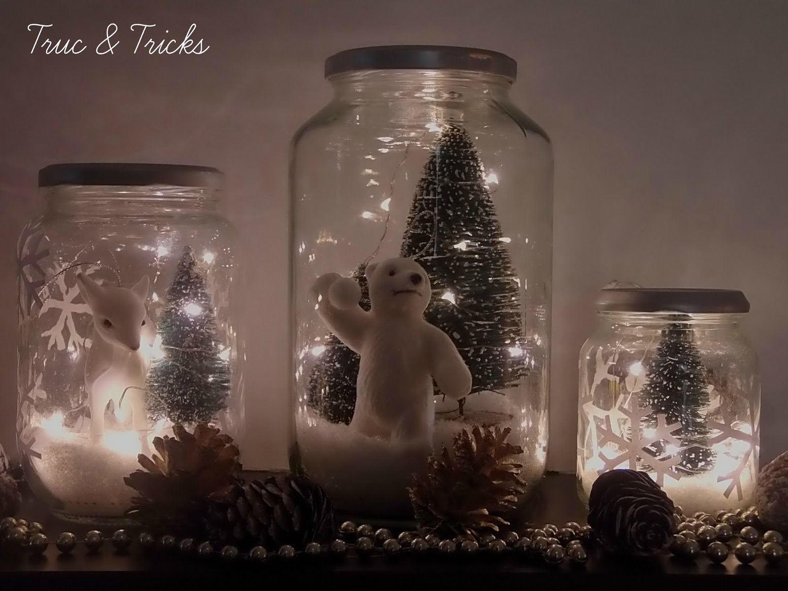 Decoracion De Noel ~ Truc & Tricks D?co de No?l DIY No?l en bocal Decoracion De Noel ~ Truc & Tricks D?co de No?l DIY No?l en bocal