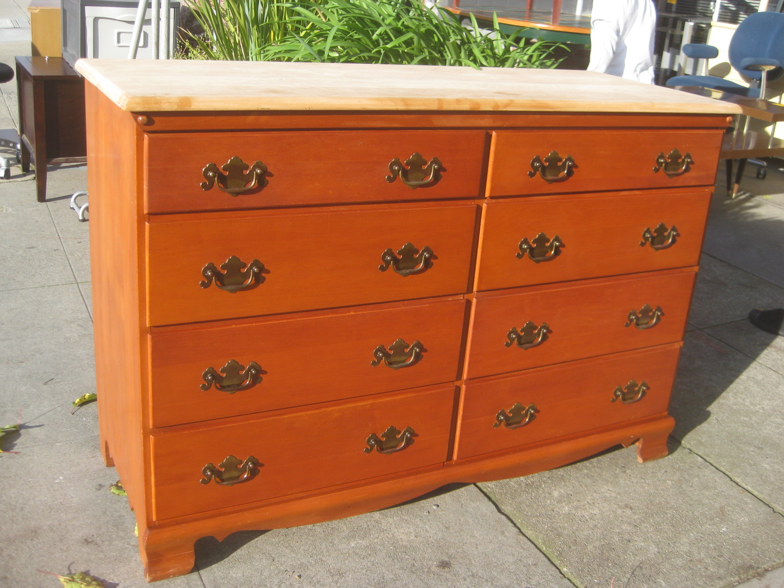 Uhuru Furniture Collectibles Sold Wooden Dresser Stained - Sold Wooden Dresser Stained Orange uhuru furniture collectibles sold wooden dresser stained - sold wooden dresser stained orange