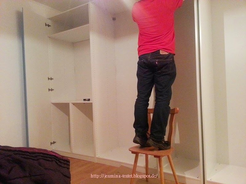 Jesmina testet: ikea pax kleiderschrank unser aufbau und ...