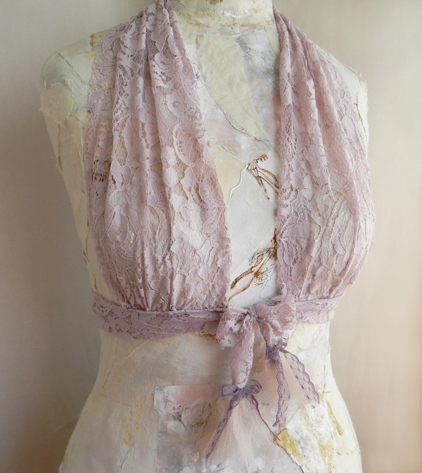 Unique Lace Harness Fashion Harness Couture Handmade