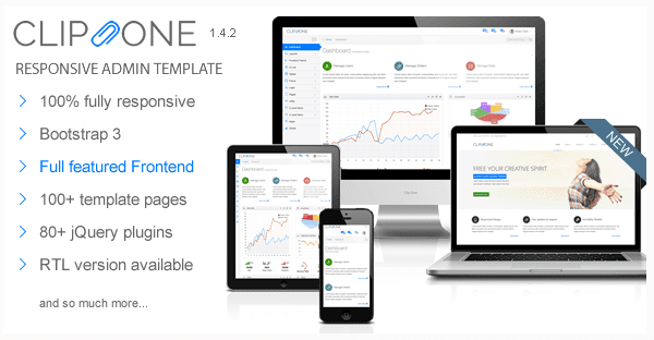 Clip-One - Bootstrap 3 Responsive Admin Template Clip-One - Bootstrap 3 Responsive Admin Template