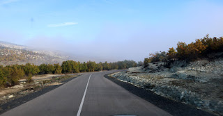 Mist still lingering in the valley Mist still lingering in the valley