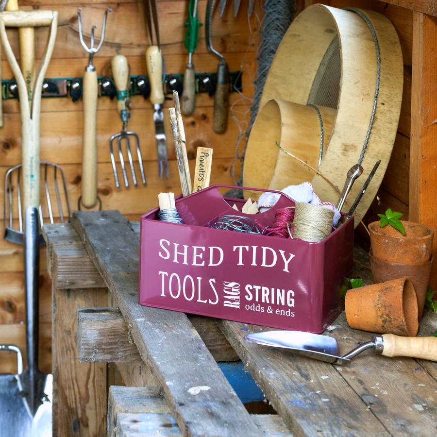 Shedworking How to keep your garden office tidy