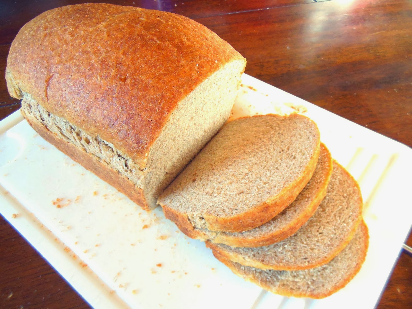 hazel and company Perfect {Half} Whole Wheat Bread