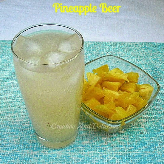 Creative and Delicious Pineapple Beer