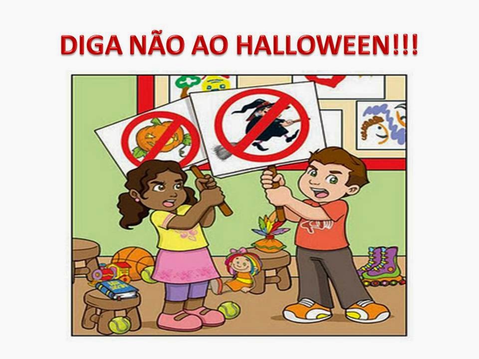 diga não ao halloween