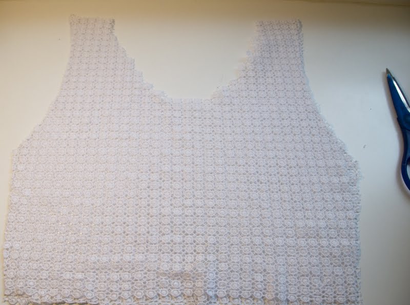 DIY White Lace Cami top Tutorial A Pair & A Spare