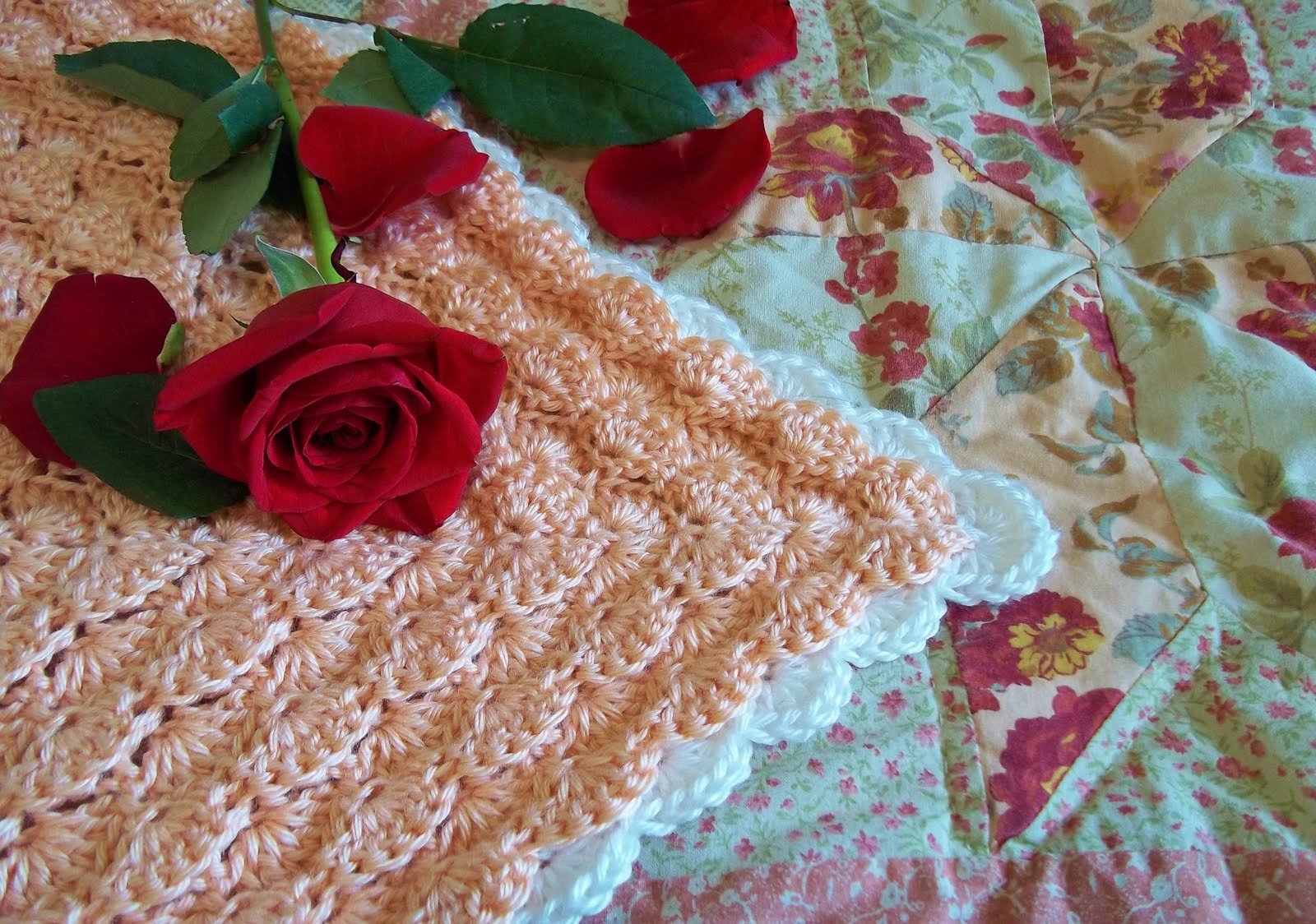 The Hook Hound: Rose Petals Square New Crochet Pattern