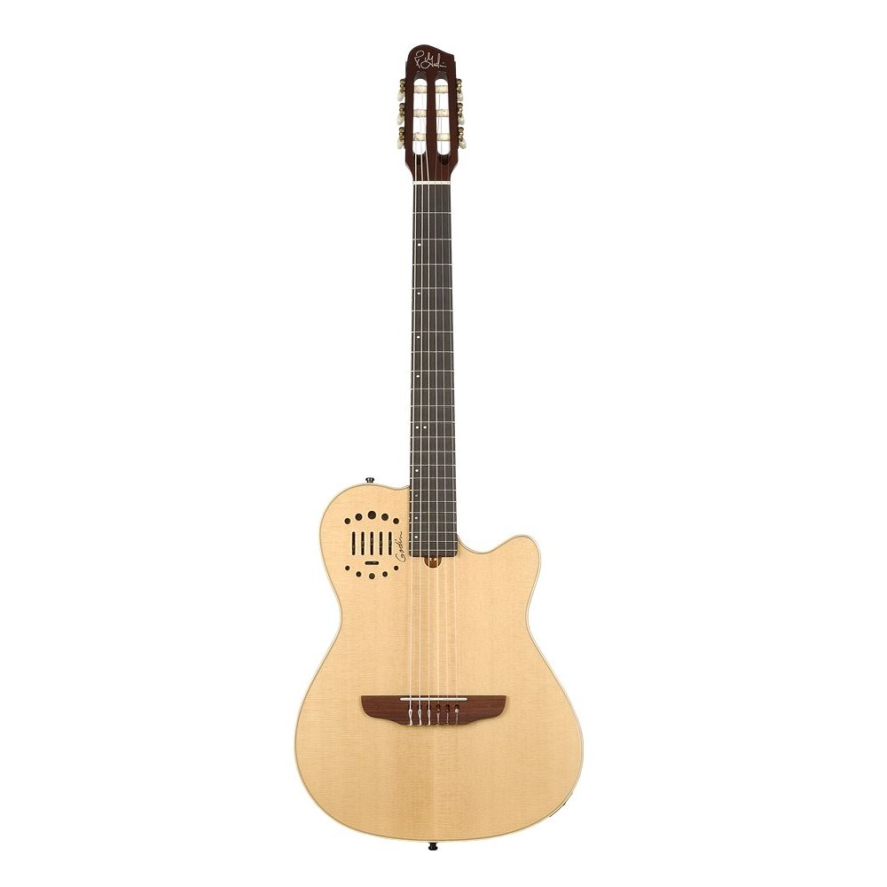 Canadian-Made+Acoustic+Guitars Godin Multiac Nylon Duet Ambiance Acoustic Electric ... by Godin for $ ...