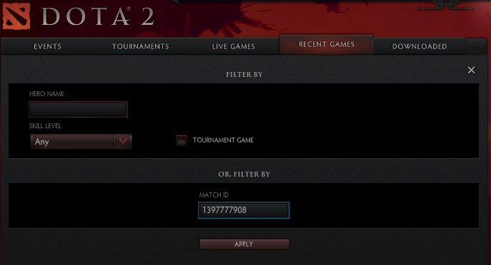 Web Download Replay Dota