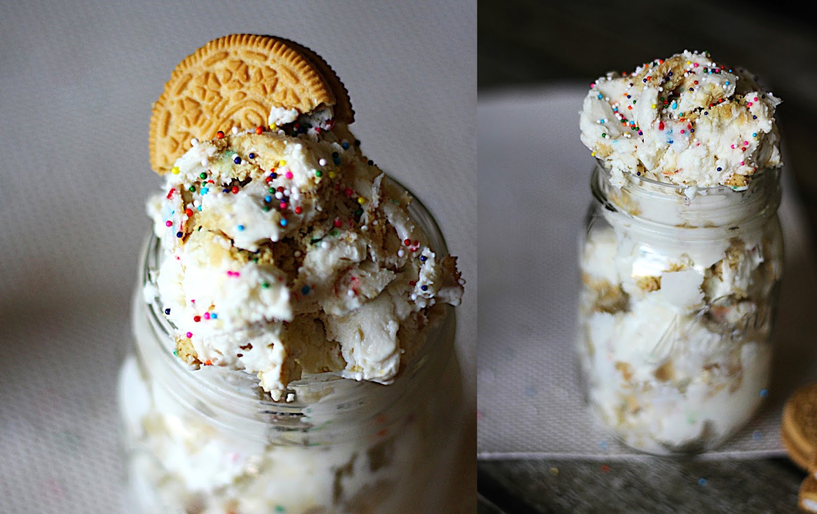CremedelaCrumb Golden Oreo Cake Batter Frozen {Greek} Yogurt