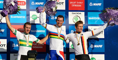 Image credit: Mogens Engelund http://en.wikipedia.org/wiki/File:2011_Road_World_Championships_Mens_road_race_podium.jpg CC BY-SA 3.0 http://creativecommons.org/licenses/by-sa/3.0/deed.en