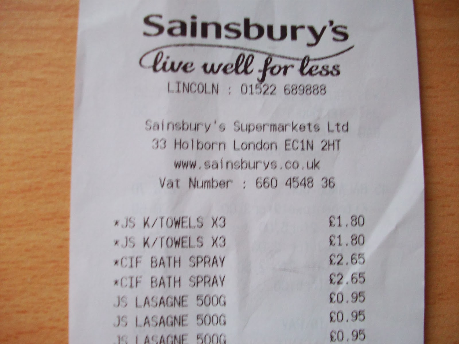 Elliot Sampford Sainsbury's Overcharged by 76.