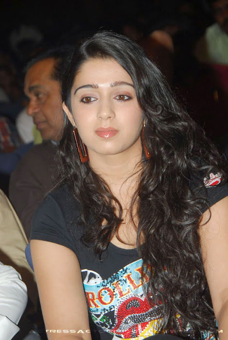 Charmi Actress In Tight Tshirt