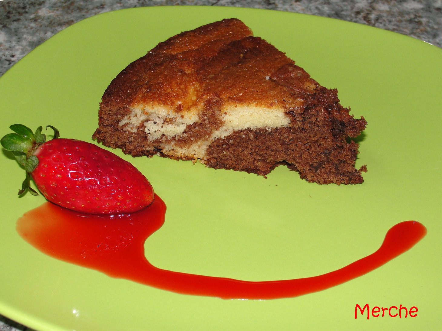 MI COCINA AL SUR: BIZCOCHO BLANCO Y NEGRO