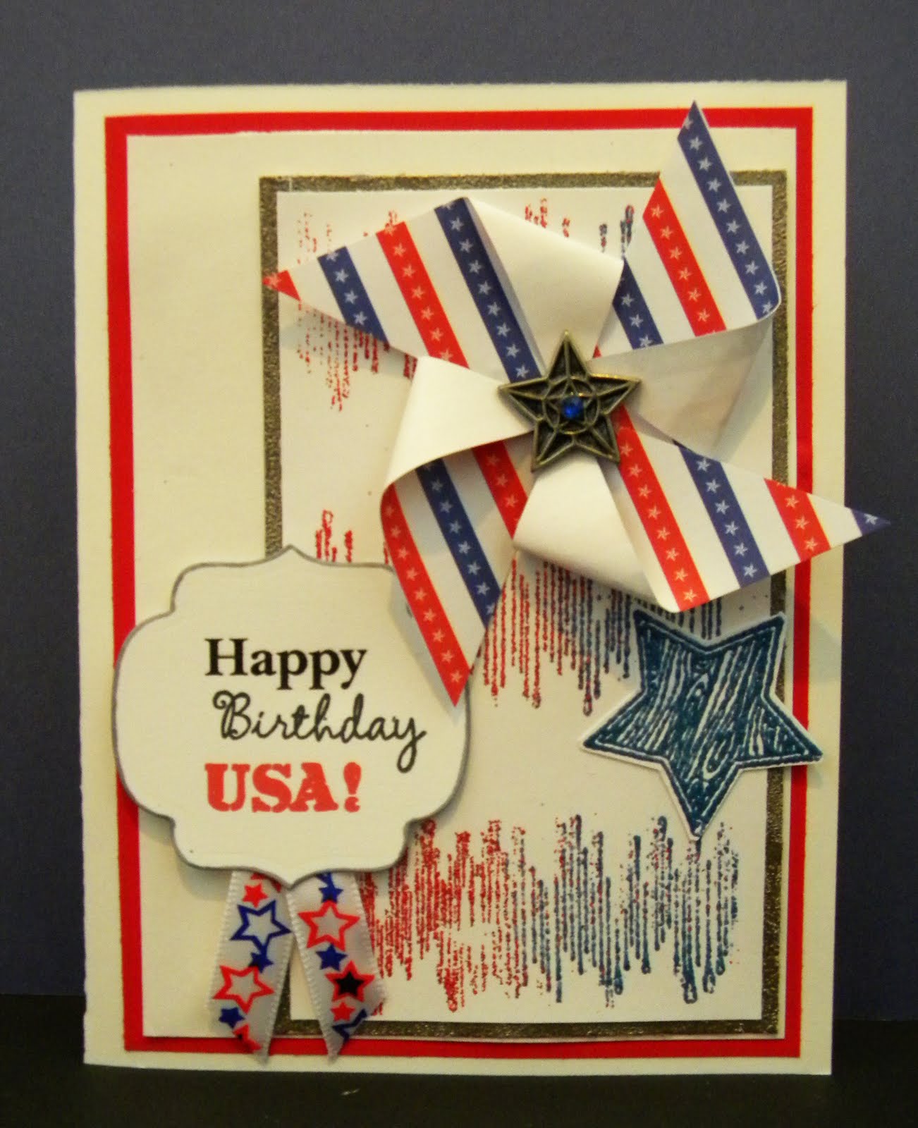 Scrap'n Surprise! Happy Birthday, USA!