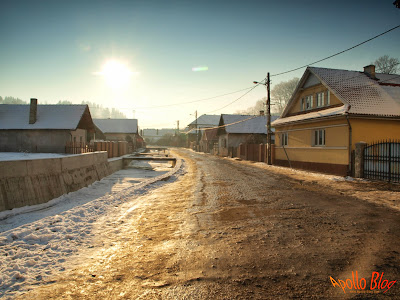 Drumul spre partia de schi, Magherus, Toplita