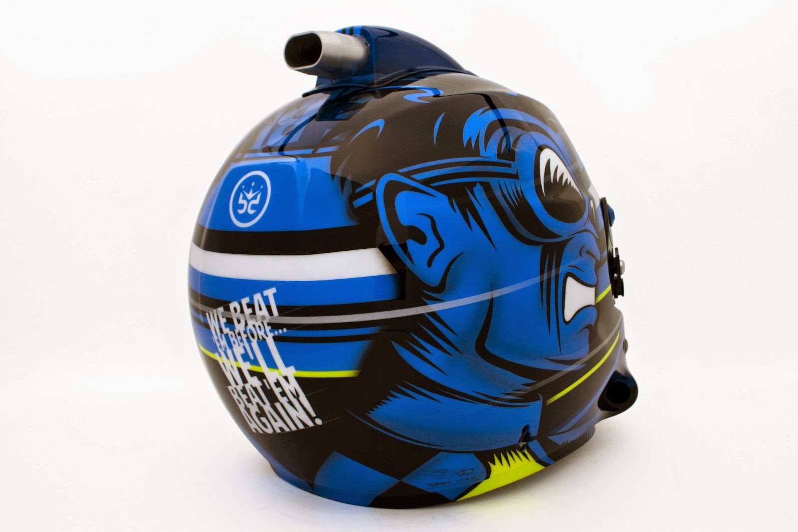 Racing Helmets Garage Stilo ST4W J.Clay 2014 by Brett King Design