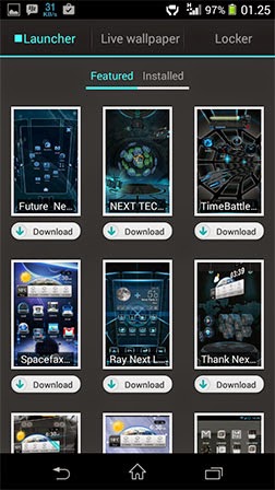Next Launcher 3D Shell free Download
