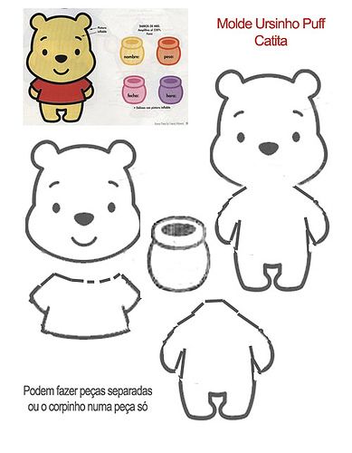 Winnie Pooh Bebe Patrones Foamy Imagui Winnie Pooh Bebe Patrones Foamy Imagui