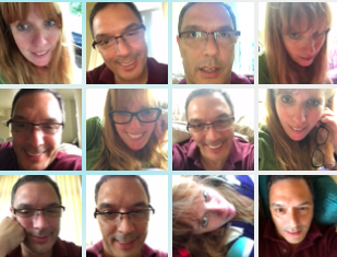 Mike Reyes & I Exchanged Selfies (ALOT) To Show Each Other We're Alive