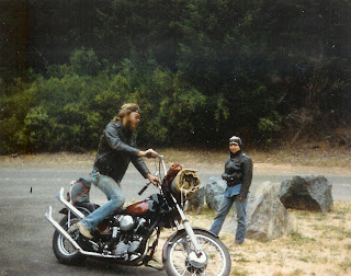 Kick starting the Knucklehead chopper Kick starting the 47 Knucklehead chopper