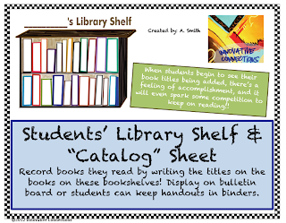 Library Bookshelf Record Sheet Free Download A Smith Tpt Seller