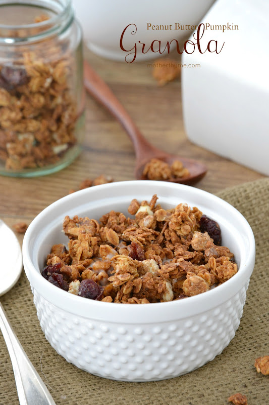 Peanut Butter Pumpkin Granola Mother Thyme