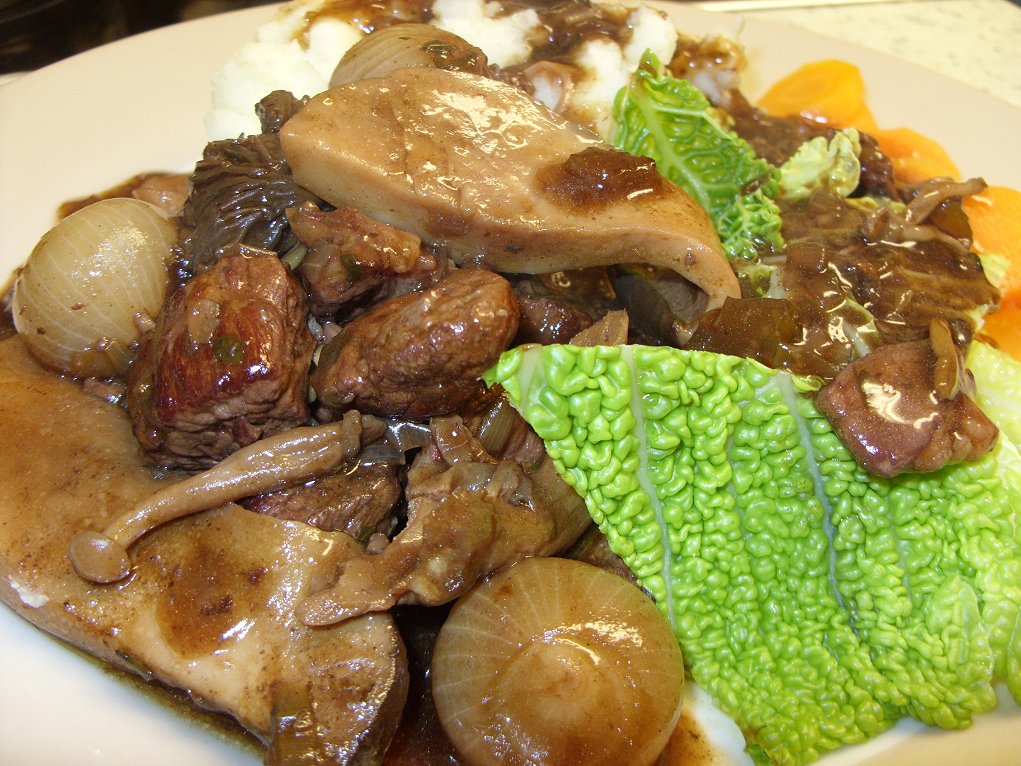 Jenny Eatwell's Rhubarb & Ginger Slow Cooker Boeuf Bourguignon with
