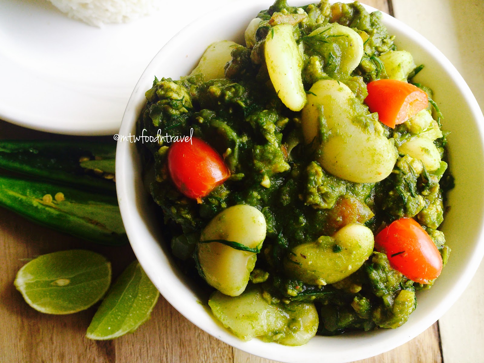 My Tryst With Food And Travel DOUBLE BEANS WITH MINCED CHICKEN IN A